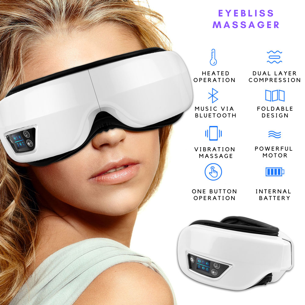 Revive Your Tired Eyes: Experience the Ultimate Relaxation with EyeBliss Massager!