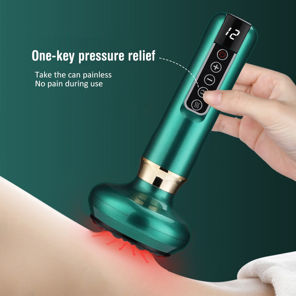 ThermaGlow:  Experience Professional-Grade Electric Heat Cupping Therapy in the comfort of your home!