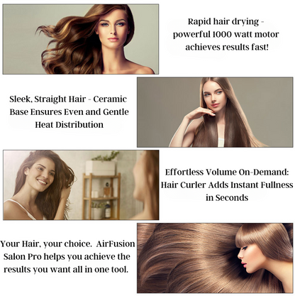 AirFusion Salon Pro - Your personal stylist for quick, easy, beautiful healthy hair!