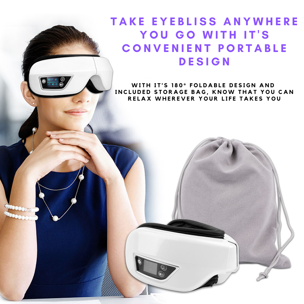 Revive Your Tired Eyes: Experience the Ultimate Relaxation with EyeBliss Massager!