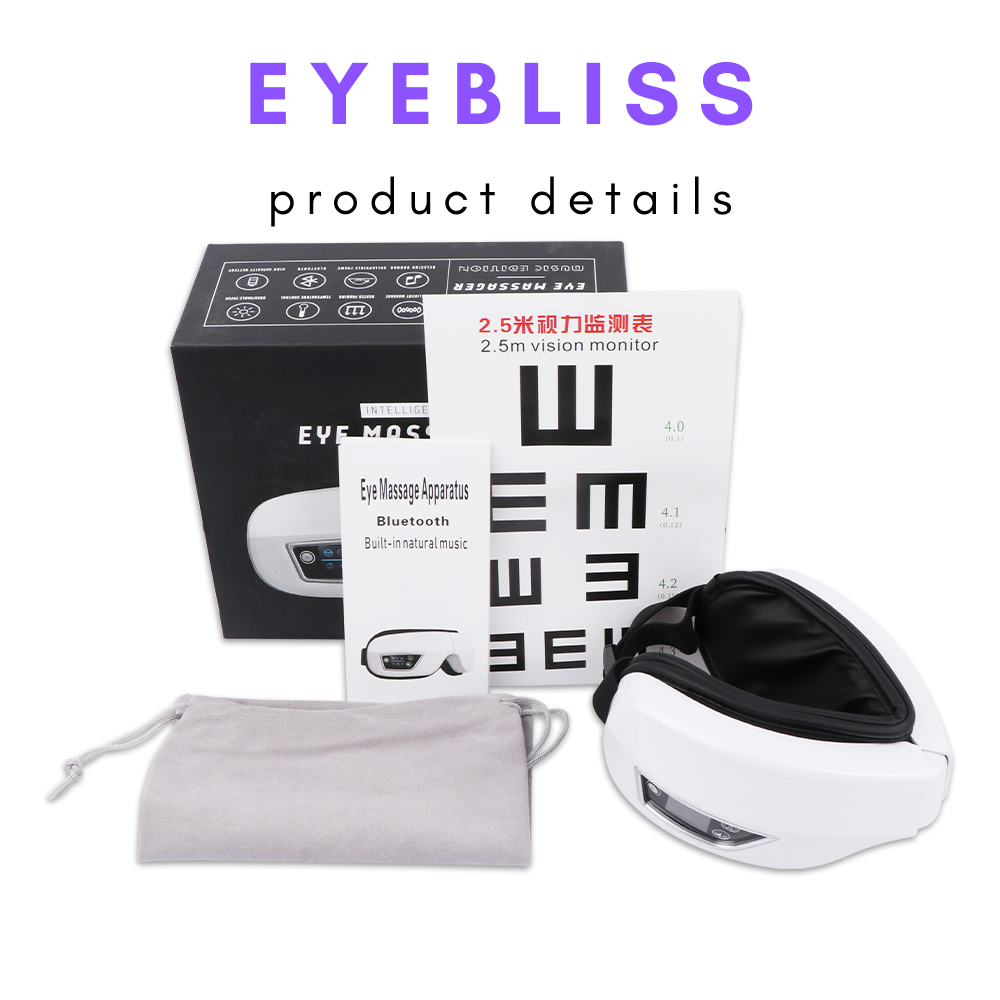 Revive Your Tired Eyes: Experience the Ultimate Relaxation with EyeBliss Massager!